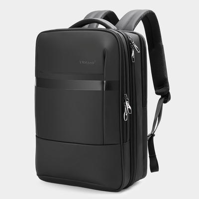 Borsa della cartella dell'ufficio di modo per il nero completamente aperto del computer portatile RFID di viaggio d'affari degli uomini