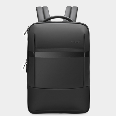 Borsa della cartella dell'ufficio di modo per il nero completamente aperto del computer portatile RFID di viaggio d'affari degli uomini