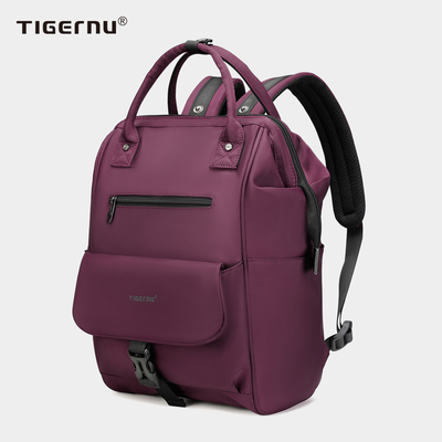 Zaino a 14 pollici Mochila del computer portatile di viaggio di grande capacità T-B3184 per le donne