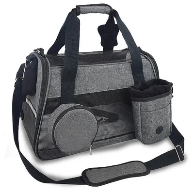 3 in 1 materiale del cotone dell'unità di elaborazione di Cat Dog Travel Carrier Nylon della borsa di trasportatore dell'animale domestico piccolo