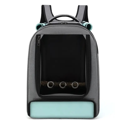 La borsa di trasportatore leggera dell'animale domestico del pappagallo dell'uccello ingabbia Mesh Large Foldable Travel Backpack all'aperto