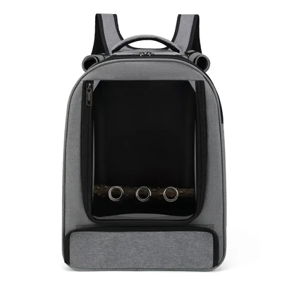 La borsa di trasportatore leggera dell'animale domestico del pappagallo dell'uccello ingabbia Mesh Large Foldable Travel Backpack all'aperto