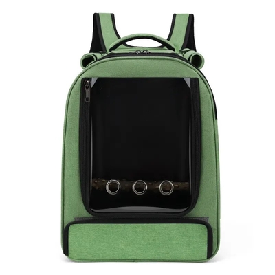 La borsa di trasportatore leggera dell'animale domestico del pappagallo dell'uccello ingabbia Mesh Large Foldable Travel Backpack all'aperto